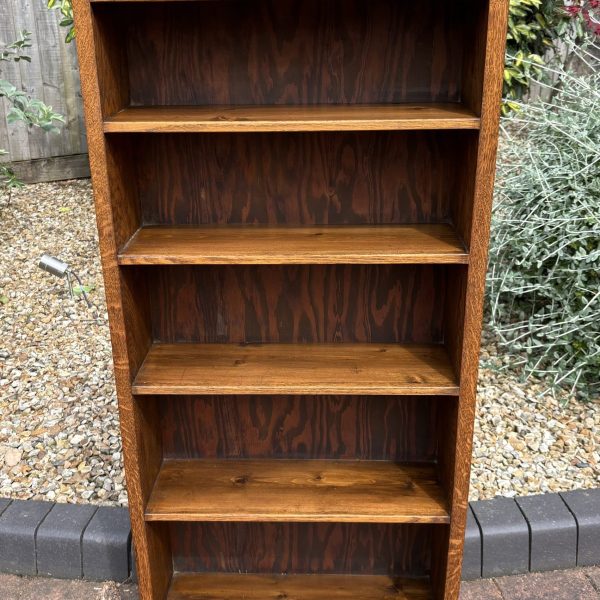 Arts &amp; Crafts Tall Bookcase c1900