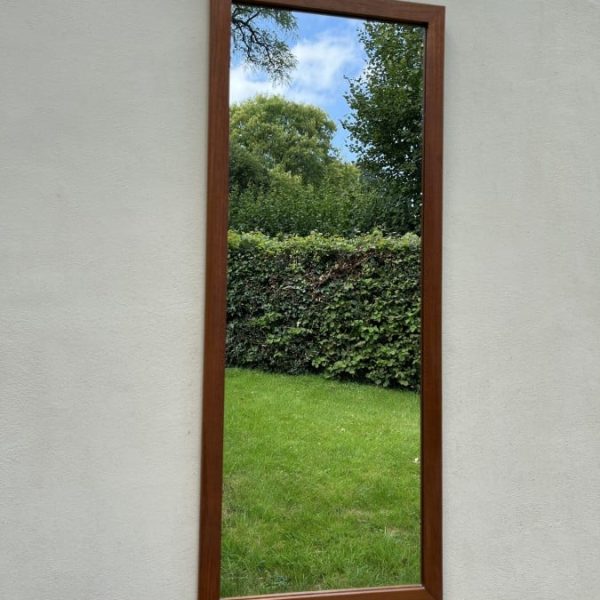 Mid Century Rectangular Wall Mirror