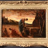 ALEXANDRE  DECAMPS (1803-1860) Oil
