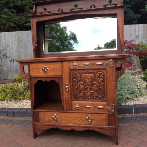 Arts and Crafts Sideboard by Shapland and Petter c1900&#8217;s