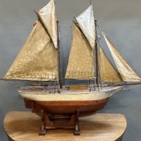 Large Vintage Pond Yacht