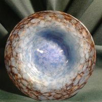 SOLD Monart glass dish