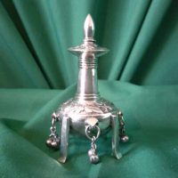 SOLD Chinese silver scent bottle. Circa 1890