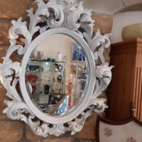 19th Century Large French Rococo Wall Mirror