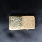 A BRASS &#8216;ZIPPO&#8217; LIGHTER 1940&#8217;s