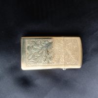 A BRASS &#8216;ZIPPO&#8217; LIGHTER 1940&#8217;s