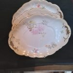A sit of 3 DOULTON BURSLEM (c1880) GRADUATED MEAT PLATES.