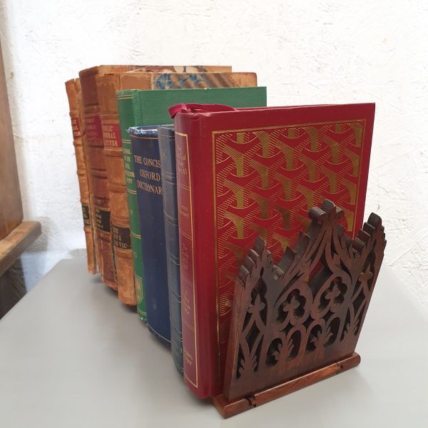 Small Antique Victorian Table Top Book Rest