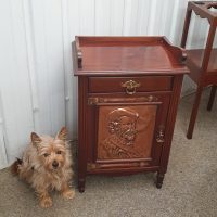 Small Antique Arts &amp; Crafts Cabinet