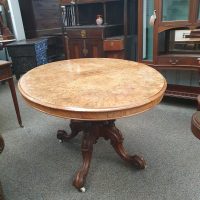 Antique Victorian Walnut Table