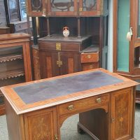 Antique Inlaid Desk Dressing Table