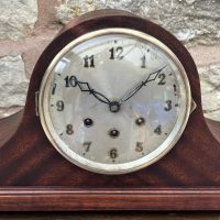 Stunning Rare Gustav Becker triple chime Hat Shaped mantel Clock – ca 1900