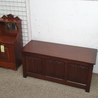 Good 1940&#8217;s Oak Box Chest