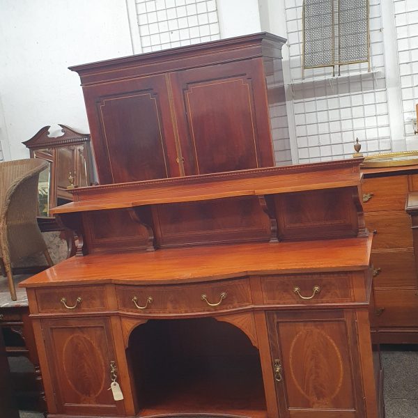 Good Antique Maple&#8217;s of London Inlaid Sideboard