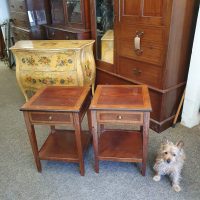 Vintage Pair Of Antique Style Tables