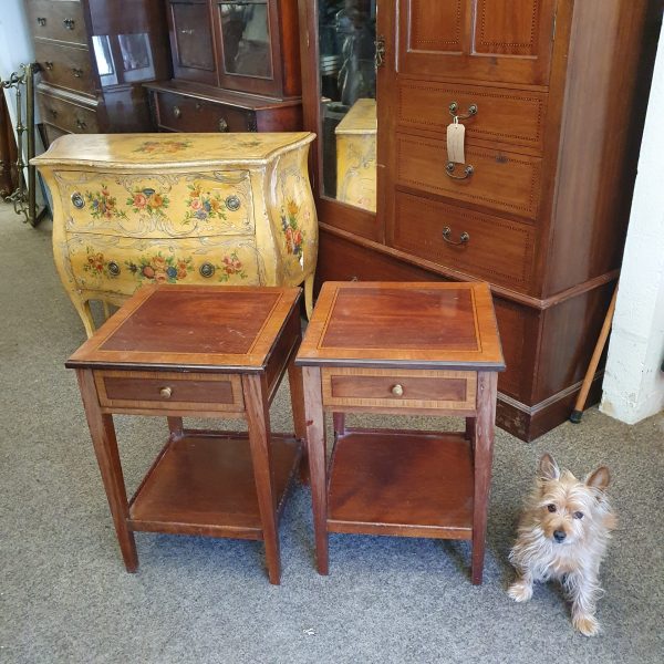 Vintage Pair Of Antique Style Tables