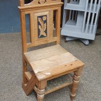 Antique Edwardian Metamorphic Step Chair