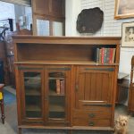 Good Antique Arts &amp; Crafts Oak Bookcase
