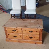 Vintage Pine Coffee Table