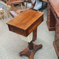 Antique Rosewood Work Table
