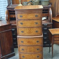 Good 1930&#8217;s Walnut Tallboy Chest