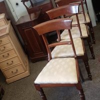 Antique Victorian Set of 4 Chairs