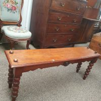Antique Victorian Window Seat