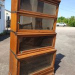 Antique Edwardian Globe Wernick Stacking Bookcase