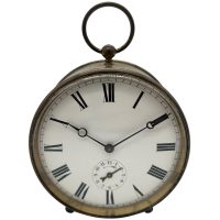 Rare wonderful Brevete Round Carriage alarm clock – ca1890