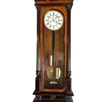 Fabulous Gustav becker Vienna twin Weight Wall clock &#8211;  ca1890