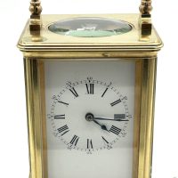 Charming antique Jacot striking Carriage Clock