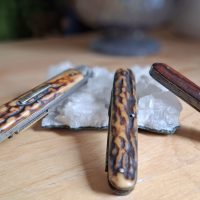 Lot of 3 Antique Knives including Turner &amp; Co Suffolk Works and Jameson Warranted