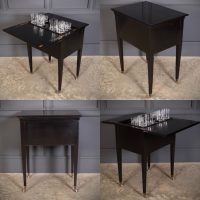 Black Surprise Drinks &amp; Cocktail Table by Waring &amp; Gillow