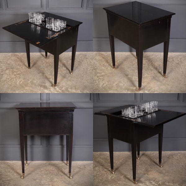 Black Surprise Drinks &amp; Cocktail Table by Waring &amp; Gillow
