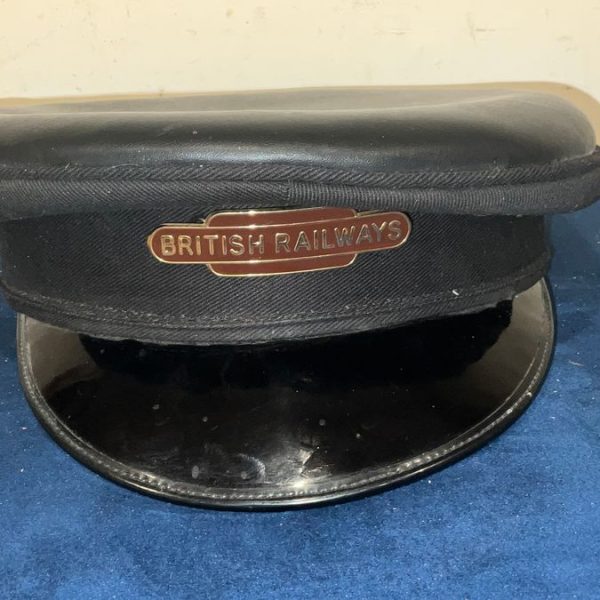 BRITISH RAILWAYS  TRAIN DRIVERS GREASE TOP HAT.
