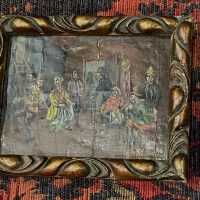 DUTCH 18TH CENTURY PAINTING ON OAK PANEL