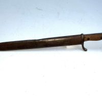 GERMAN BUTCHER BAYONET AND SCABBARD