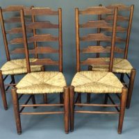 Set of 4 Dining Chairs by Heals &amp; Sons Ltd c1920&#8217;s