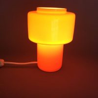 Mid Century Glass Lamp