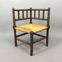 Arts &#038; Crafts Liberty Corner Bobbin Chair c1900