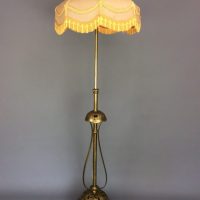 Arts and Crafts Brass Floor Lamp