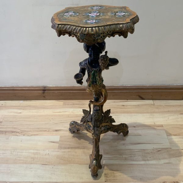 Blackamoor Candle stand circa 1800’s