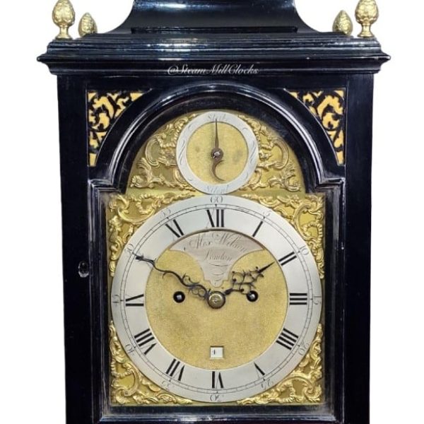 Alexander Wilson London Verge Bracket Clock Circa 1760