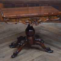 Victorian Rosewood Fold-over Card Table SAI3251