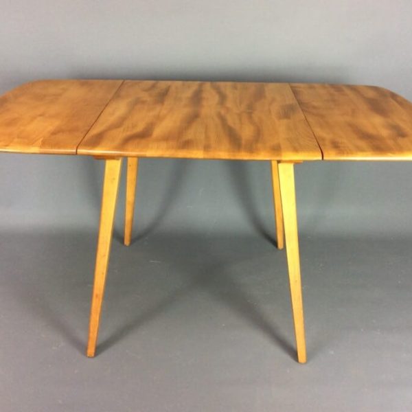 Mid Century Ercol Rectangular Drop Leaf Table
