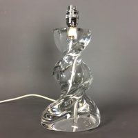 Mid Century Art Glass Table Lamp by Sevres France