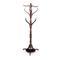 Large Regency Mahogany Coat Stand