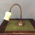 Early 20th Century Gooseneck Desk Lamp