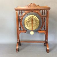 James Shoolbred Large Walnut Dinner Gong