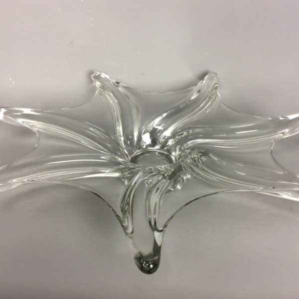 Mid Century French Art Glass Splash Bowl